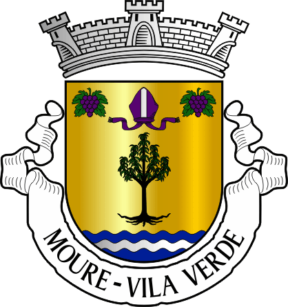 Brasão da freguesia de Moure - Moure civil parish, coat-of-arms