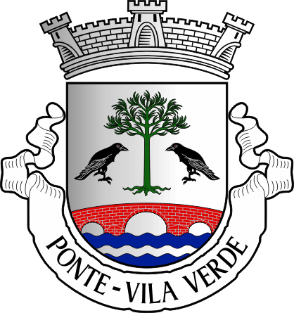 Brasão da freguesia de Ponte - Ponte civil parish, coat-of-arms Brasão da freguesia de Ponte - Ponte civil parish, coat-of-arms