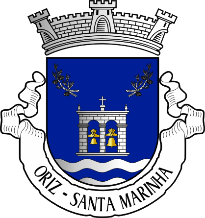 Brasão da antiga freguesia de Oriz (Santa Marinha) - Oriz (Santa Marinha) former civil parish, coat-of-arms Brasão da antiga freguesia de Oriz (Santa Marinha) - Oriz (Santa Marinha) former civil parish, coat-of-arms