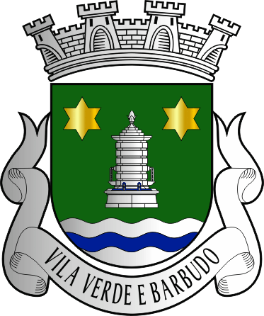 Brasão da freguesia de Vila Verde e Barbudo - Vila Verde and Barbudo civil parish, coat-of-arms