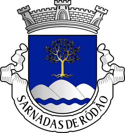 Brasão da freguesia de Sarnadas de Rodão - Sarnadas de Rodão civil parish, coat-of-arms Brasão da freguesia de Sarnadas de Rodão - Sarnadas de Rodão civil parish, coat-of-arms