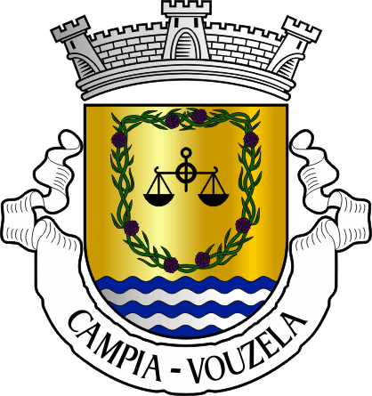 Brasão da freguesia de Campia - Campia civil parish, coat-of-arms