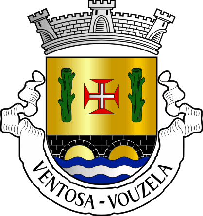 Brasão da freguesia de Ventosa - Ventosa civil parish, coat-of-arms