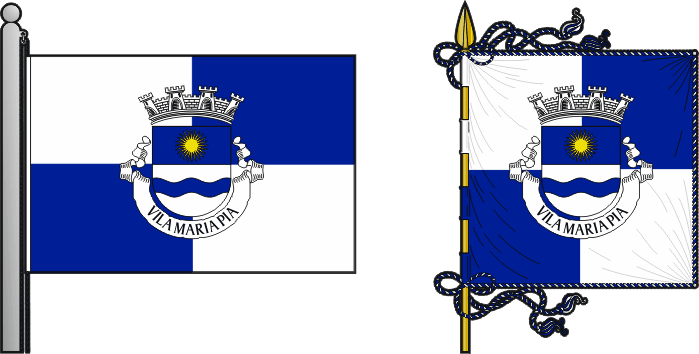 Bandeira e estandarte do Concelho da Ribeira Grande - Ribeira Grande municipal flag and banner Bandeira e estandarte do Concelho da Ribeira Grande - Ribeira Grande municipal flag and banner