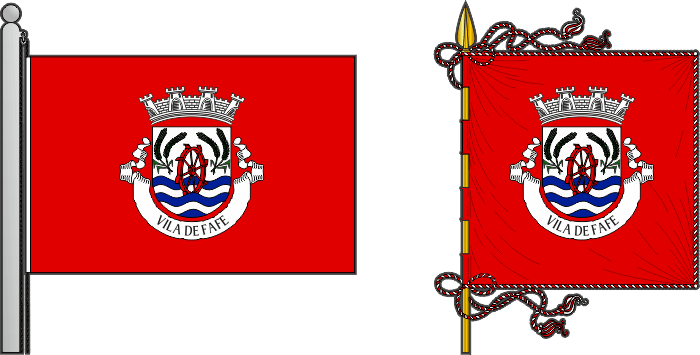 Proposta de bandeira e estandarte para Município de Fafe - Fafe municipal flag and banner proposal