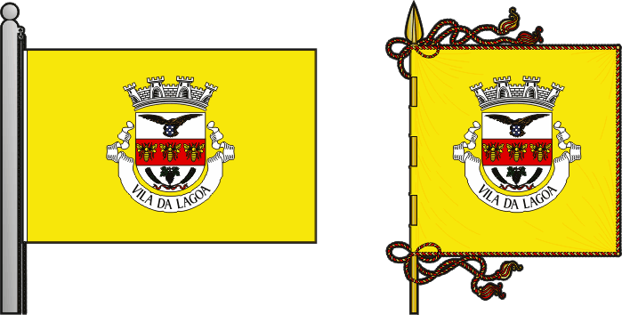 Proposta para a bandeira e estandarte do Município de Lagoa - Lagoa municipal flag and banner proposal Proposta para a bandeira e estandarte do Município de Lagoa - Lagoa municipal flag and banner proposal
